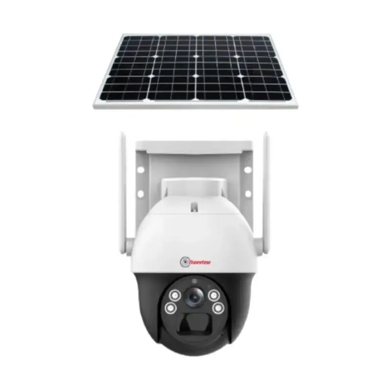 The New Trueview 4G Sim camera 3Mp Duel Lens Solar Powered Security Camera with Solar Panel, Pan Tilt Zoom CCTV Camera, Outdoor Camera, Water Proof, 2 Way Talk